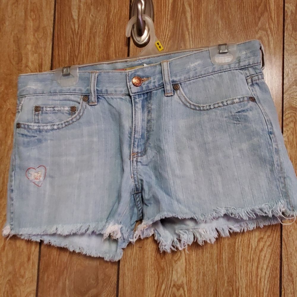 Old Navy | Distressed Denim Jean Shorts | Size 6